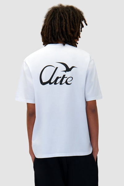 Bird Print T-shirt - White