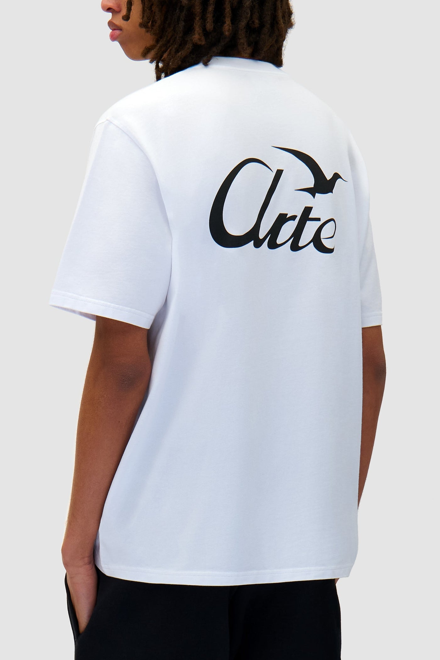 Bird Print T-shirt - White