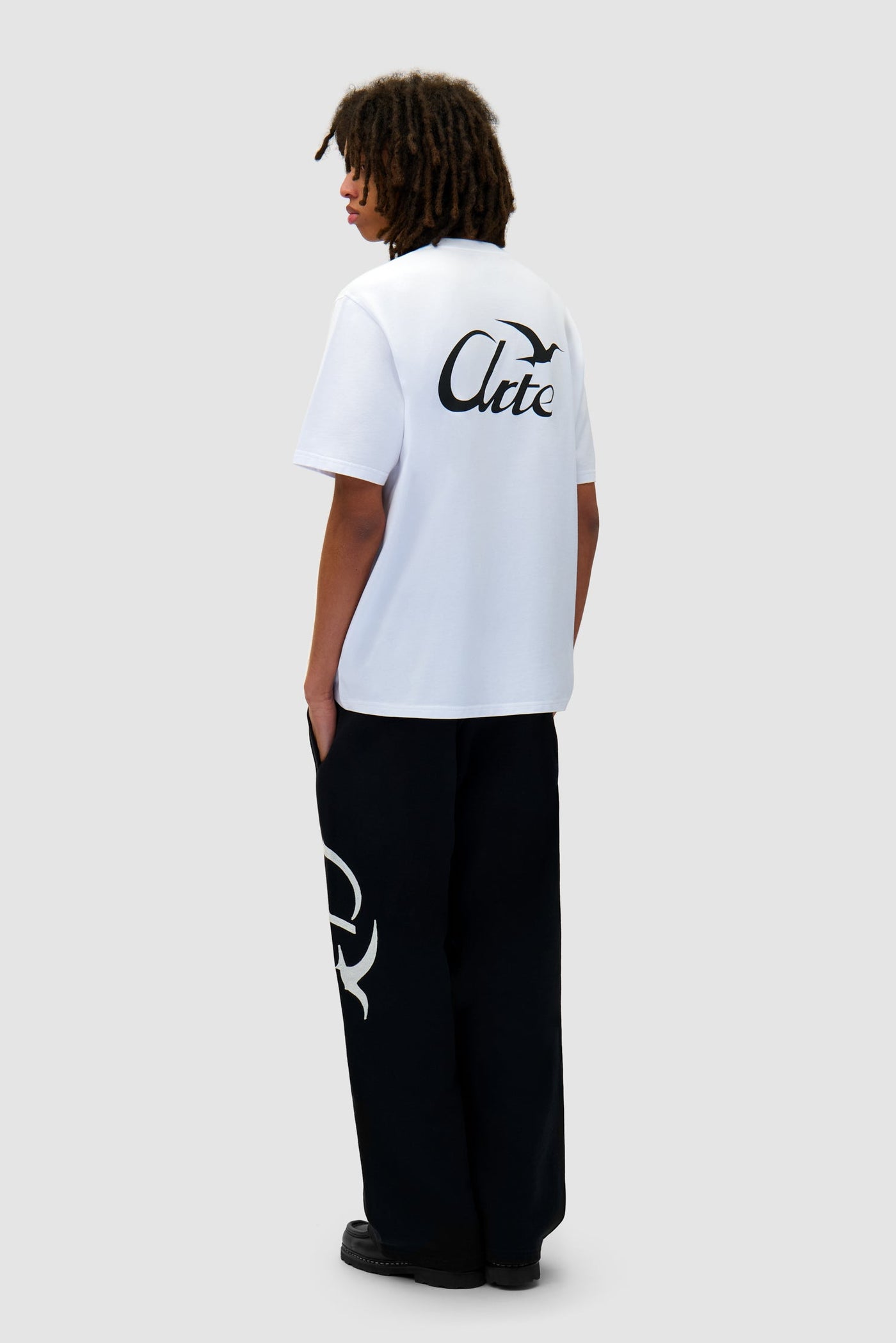 Bird Print T-shirt - White