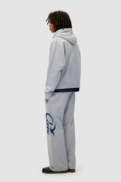 Zipper Hoodie - Grey