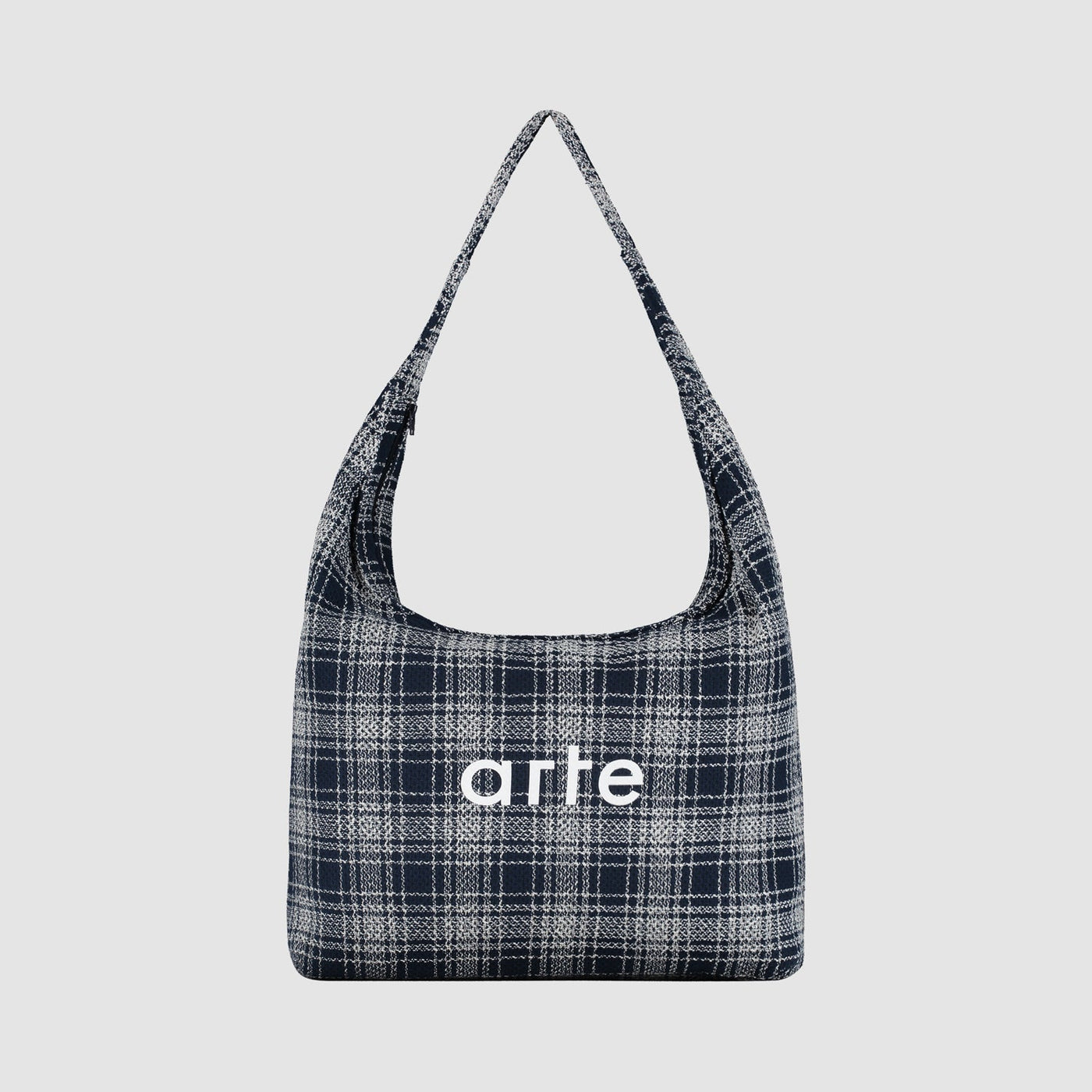 Square Fabric Bag - Navy
