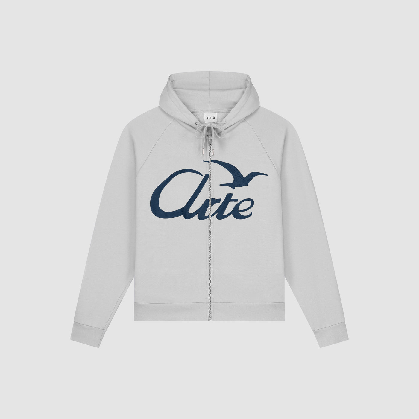 Zipper Hoodie - Grey