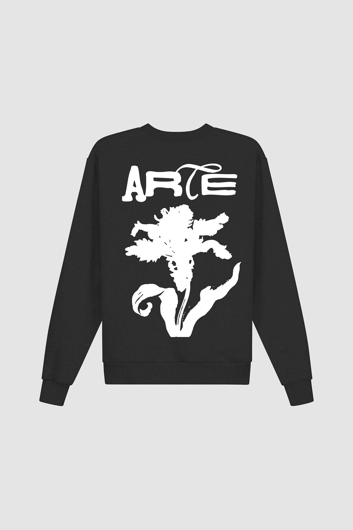 Flower Crewneck - Black
