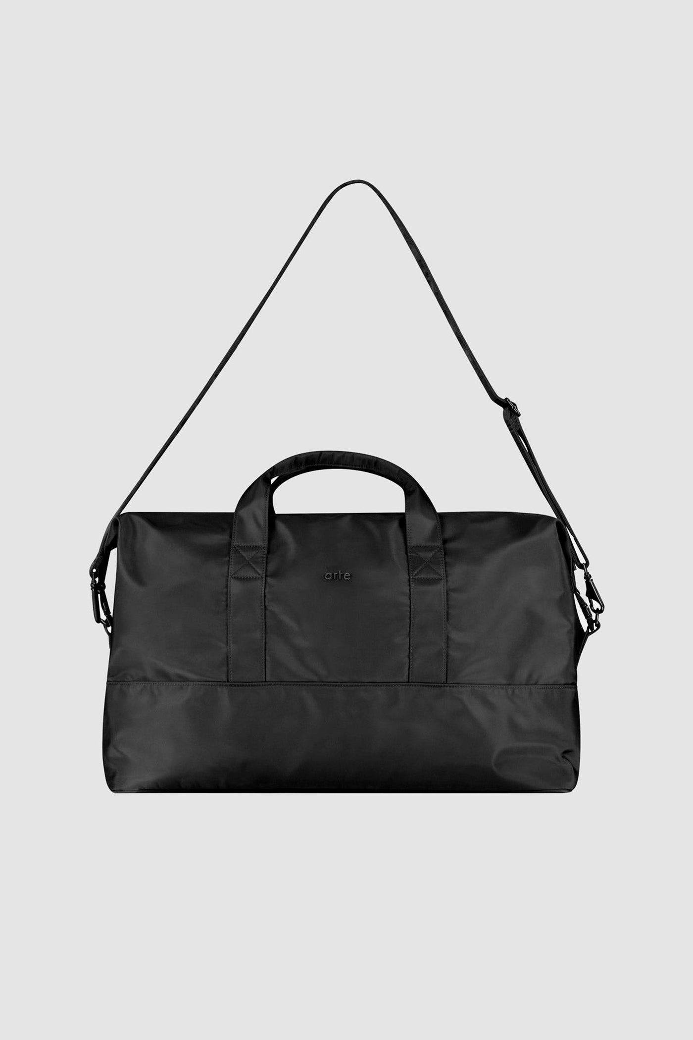 Nylon Duffle Bag - Black
