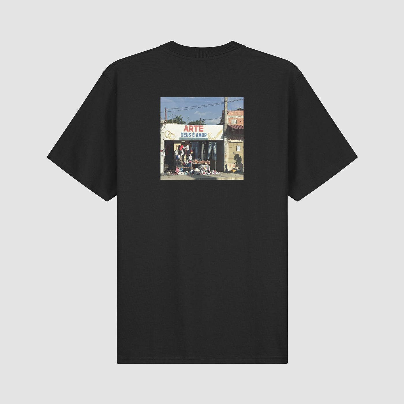 Photoprint T-shirt - Black