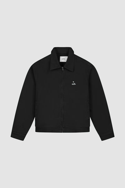 Heart Logo Jacket - Black