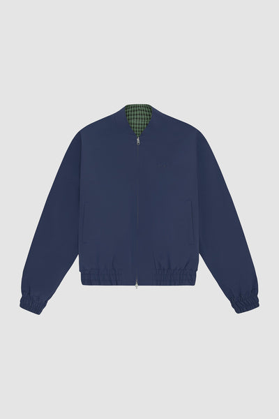 Reversible Nylon Jacket - Navy/Green