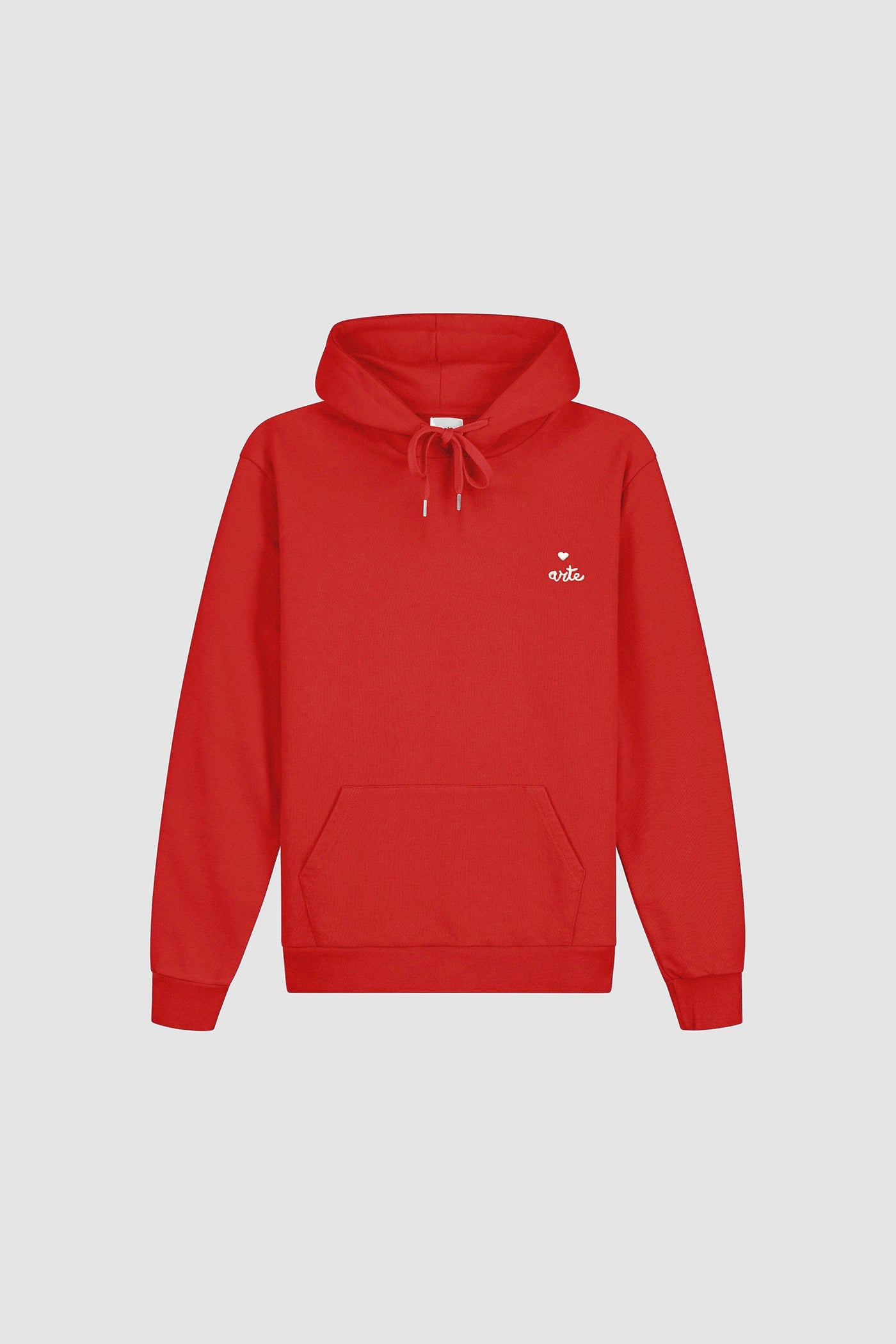 Heart Logo Hoodie - Red