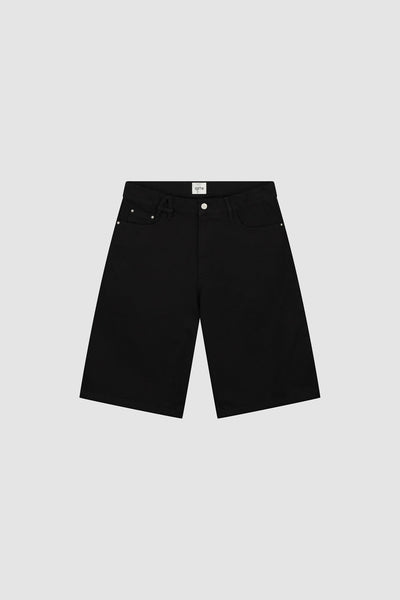 Belt Detail Shorts - Black