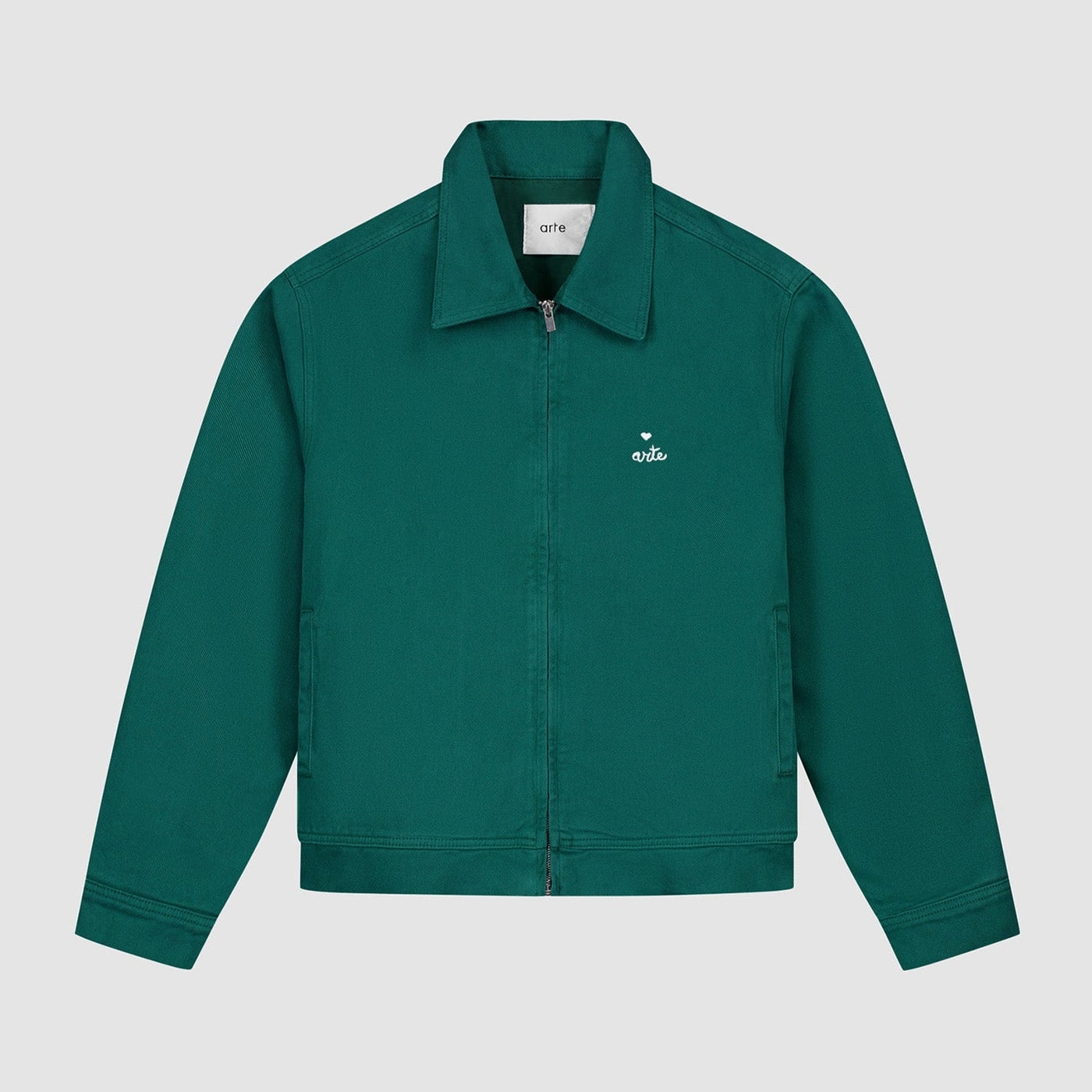 Heart Logo Jacket - Green
