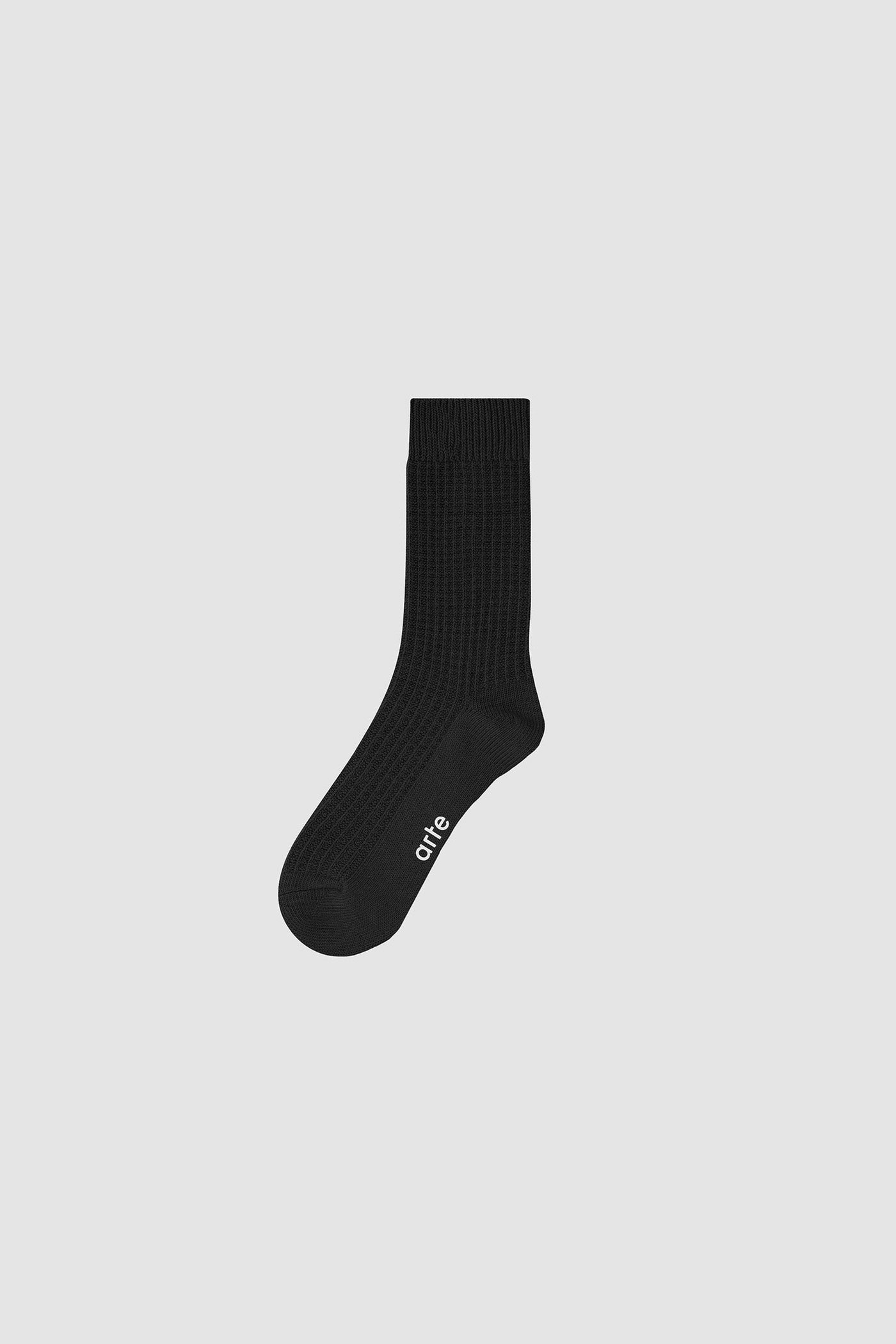 Waffle Socks - Black