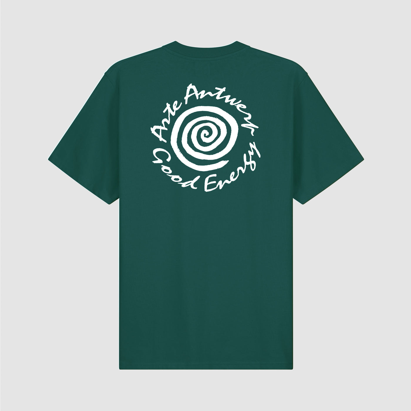 Big Spiral Print T-shirt - Green