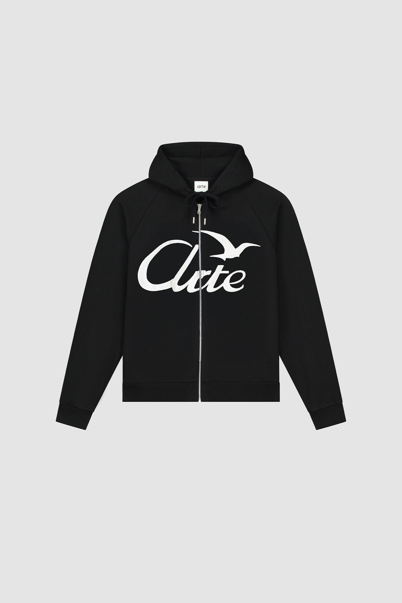Zipper Hoodie - Black