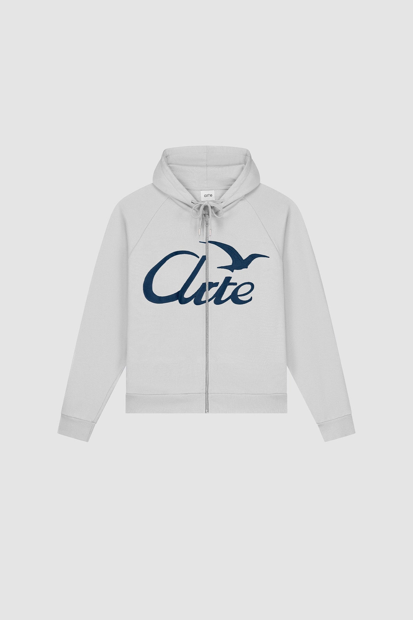 Zipper Hoodie - Grey