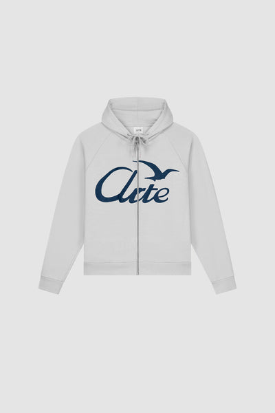 Zipper Hoodie - Grey